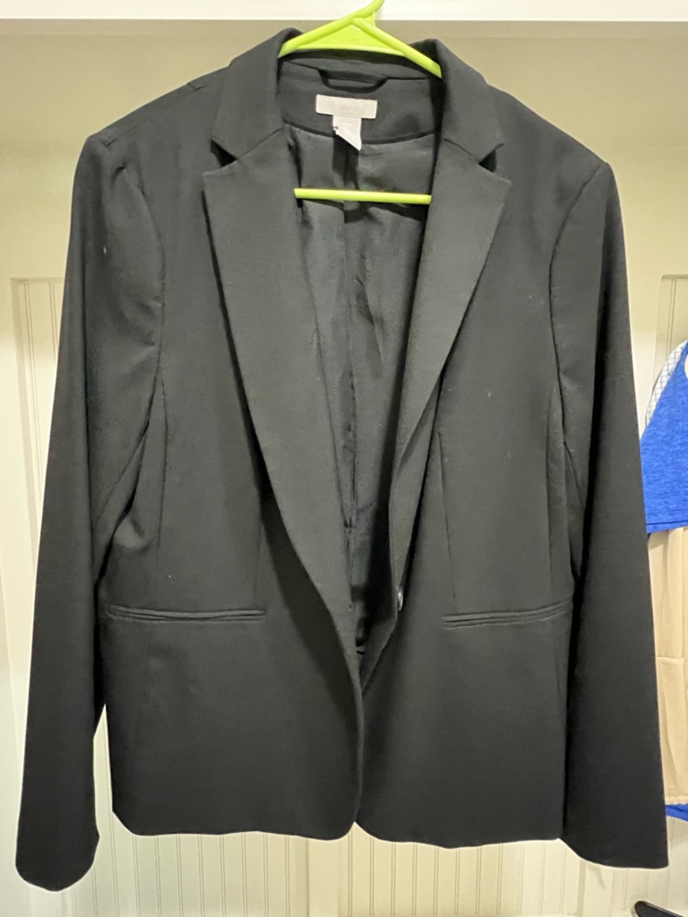 H&M Black Tailored Women's Blazer size Large